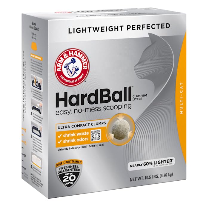 Arm & Hammer, Clumping Litter Multi-Cat, 168 Ounce