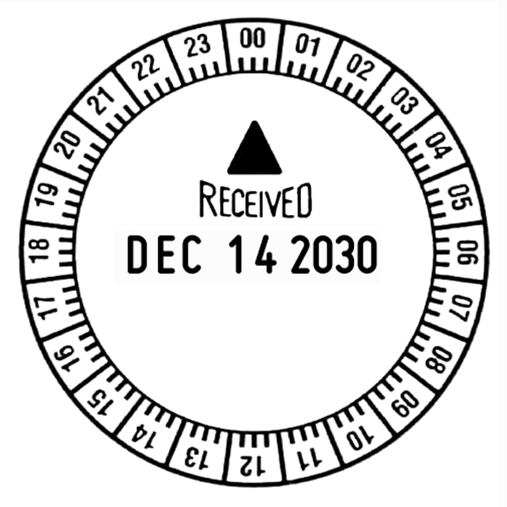Trodat Classic Time and Date Stamp (2910/U24)
