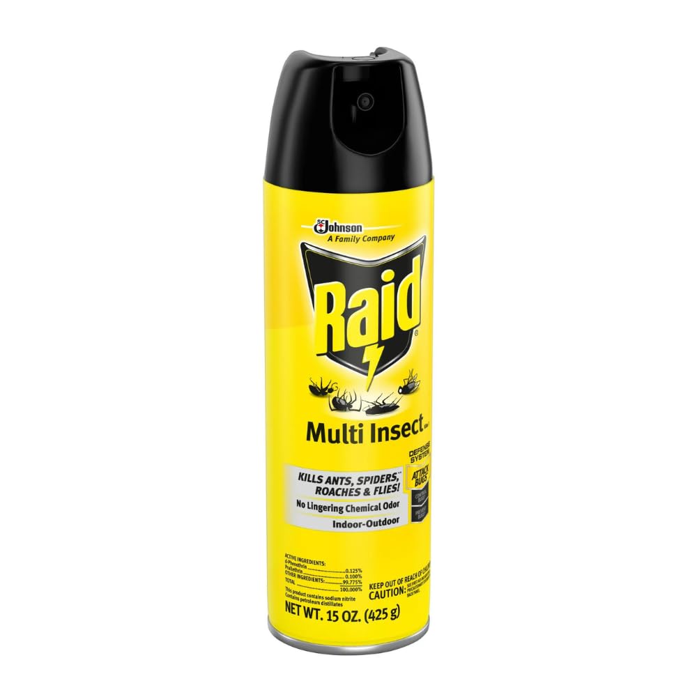Raid Multi Insect Killer 15 Ounce (Pack of 6)