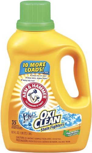 Arm & Hammer Liquid Laundry Concentrate Clean Meadow plus OxiClean Detergent