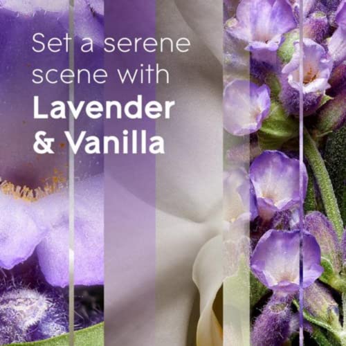 Glade Automatic Spray Refill, Air Freshener for Home and Bathroom, Lavender & Vanilla, 6.2 Oz. (Pack of 6)