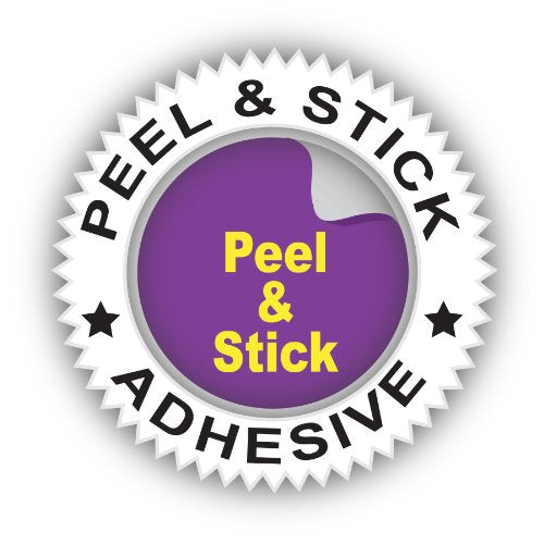 C-Line Pressure Sensitive Peel and Stick Name Badges, Plain White, 3.5 x 2.25 Inches, 100 per Box (92277)