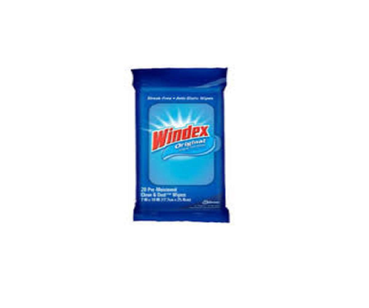 Windex 70232 Original Windex� Glass & Surface Wipes 28 Count