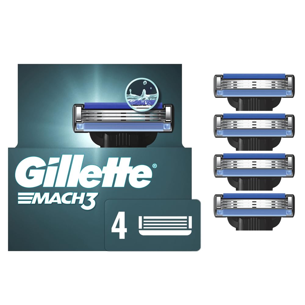 Gillette Mach3 #6181 Cartridge 4 ct product image 1