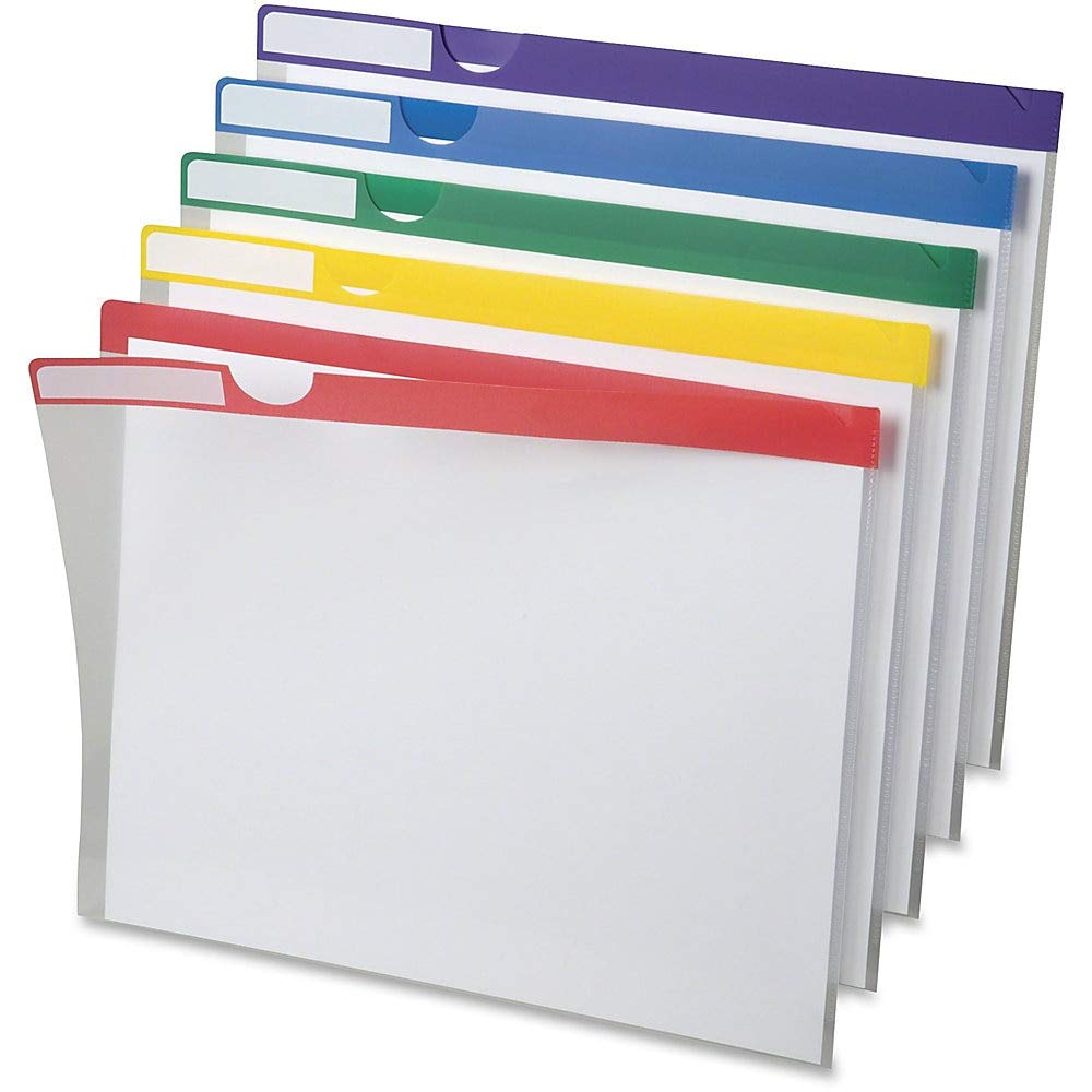 Pendaflex Poly Index Folders, 10 Pack, Letter, Assorted (50981EE)