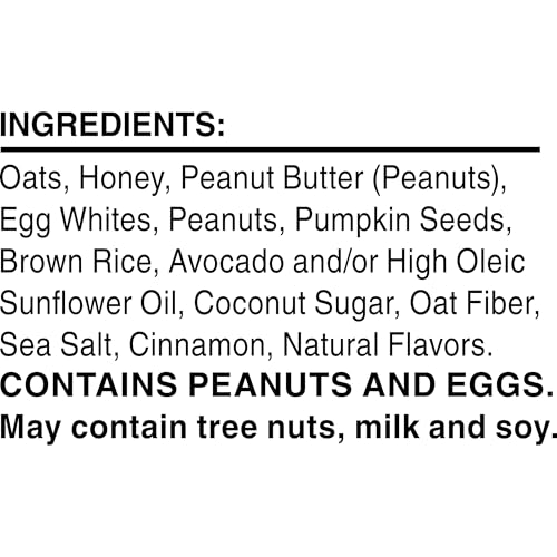 RXBAR Nut Butter and Oat Protein Bars, Protein Snacks, Snack Bars, Honey Cinnamon Peanut Butter, 9.7oz Box (5 Count)