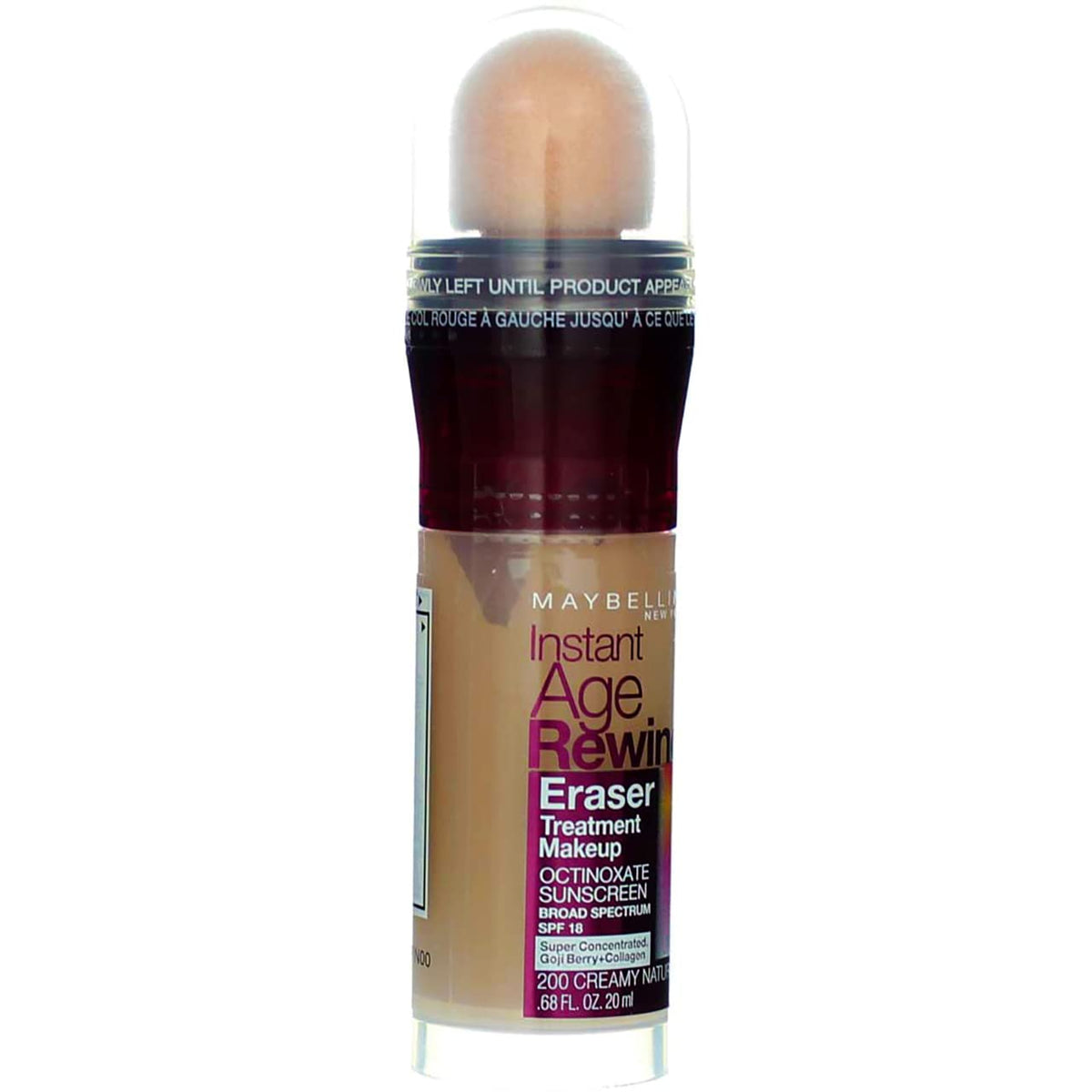 Maybelline Instant Age Rewind Eraser Foundation - Creamy Natural - 2 Pack