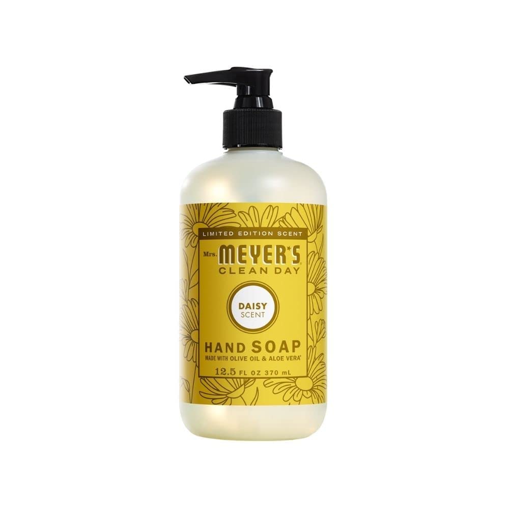 Mrs. MEYER'S CLEAN DAY Holiday Hand Soap Bundle (Mint + Lilac + Daisy + Rose)