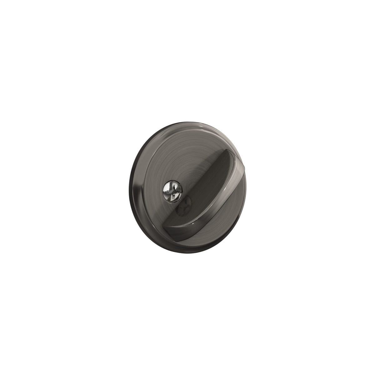 SCHLAGE B60N620 Deadbolt, Keyed 1 Side, Antique Pewter