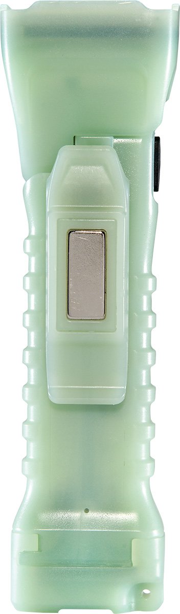 Pelican 3410 Right Angle LED Flashlight with Magnetic Clip (Photo Luminescent Body)