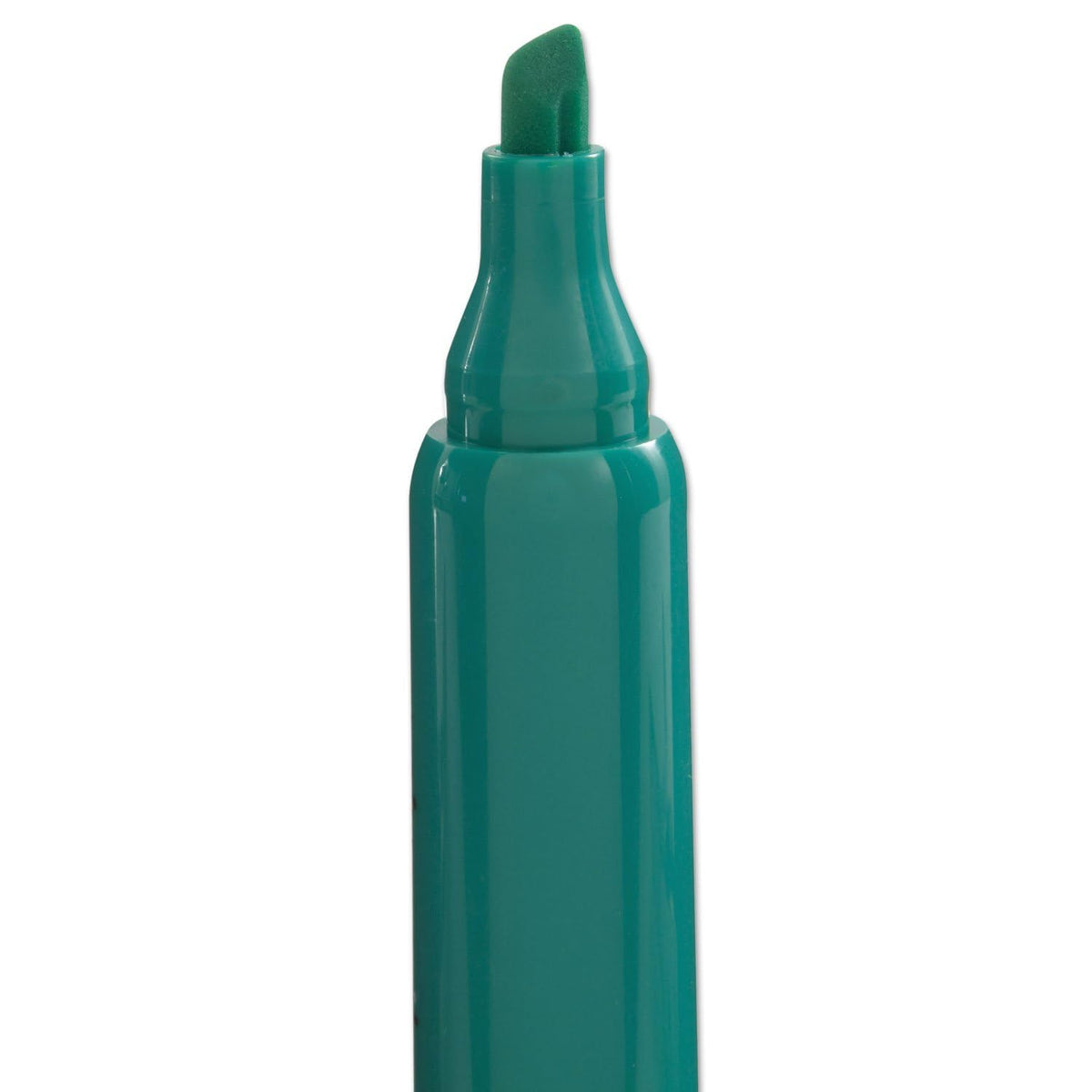 Universal Desk Highlighters, Fluorescent Green Ink, Chisel Tip, Green Barrel, Dozen