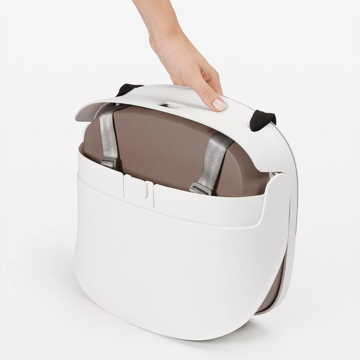 OXO Tot Perch Booster Seat with Straps, Taupe