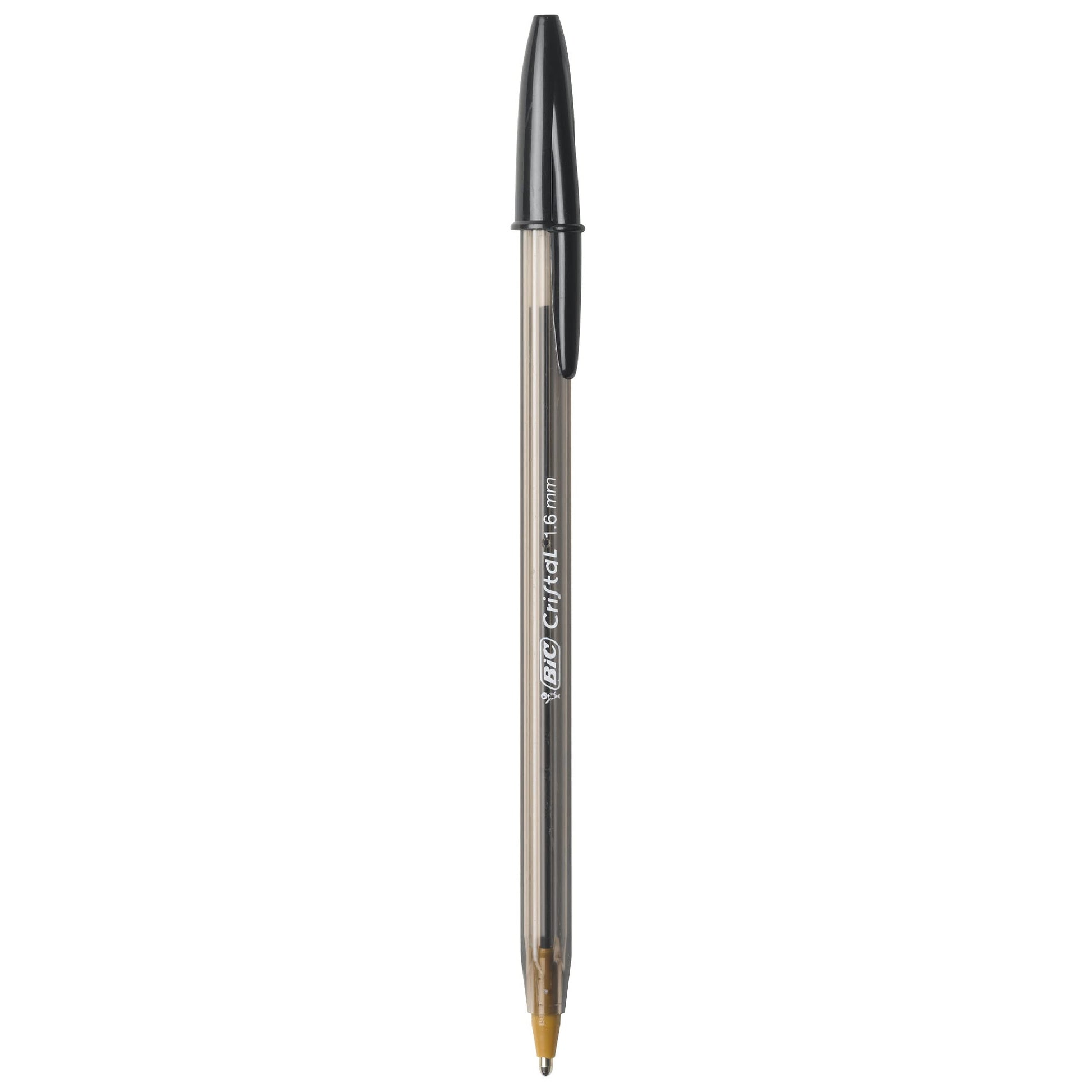 BIC Cristal Xtra Bold Ballpoint Pens, Bold Point (1.6mm) For Vivid And Dramatic Lines, Black Ink, 24-Count Pack, Perfect Ink Pens
