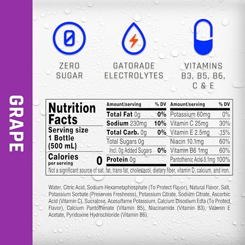 Propel, Grape, 1 Liter (Pack of 6)