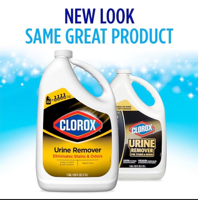CLOROX CloroxPro Urine Remover for Stains and Odors, 128 oz Refill Gallon