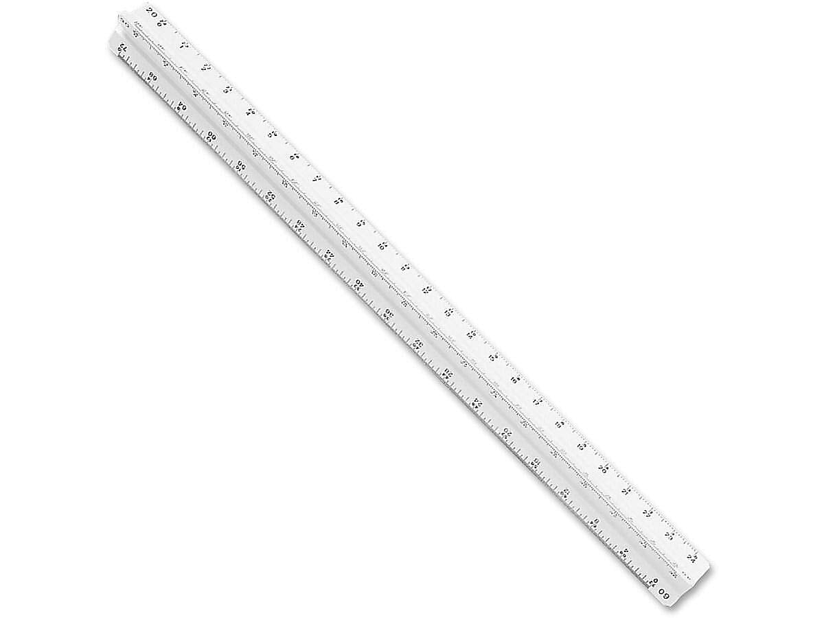 Staedtler 12-Inches Architect Triangular Scale (98719-31BK)