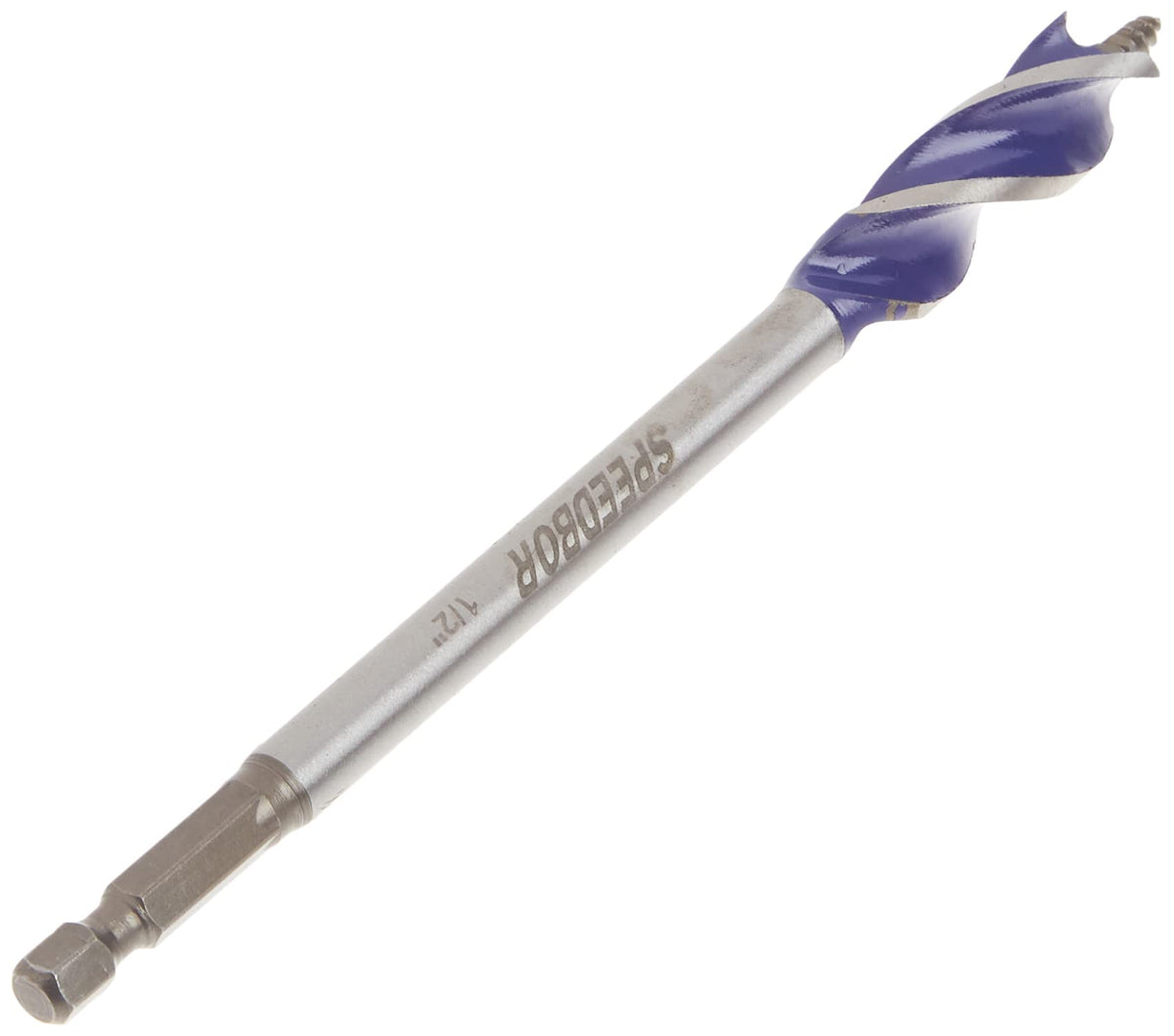 IRWIN SPEEDBOR Tri Flute Wood Drill Bit 1/2" X 6"(3041001)