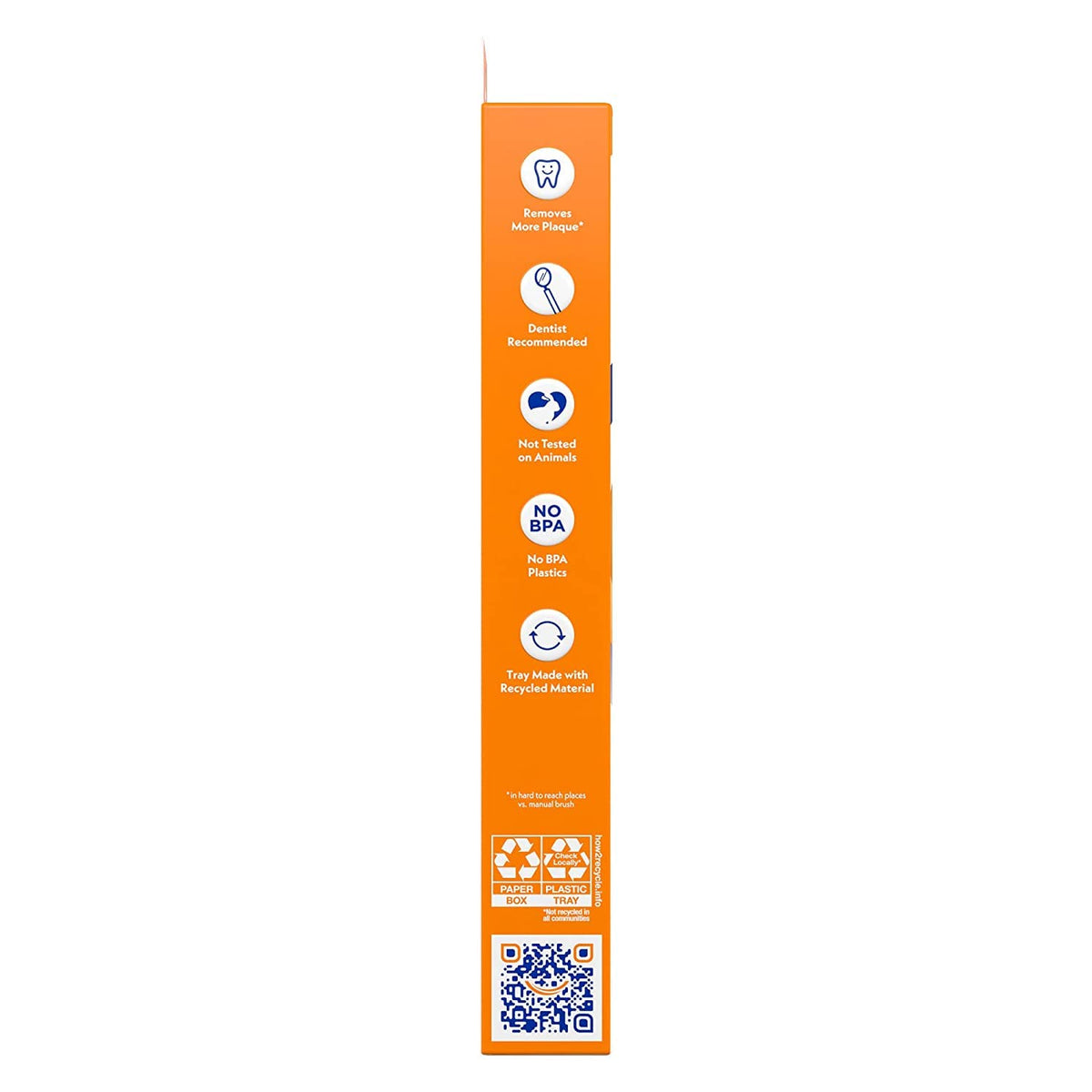 ARM & HAMMER Spinbrush Pro Series Daily Clean Powered Toothbrush Medium - Color Vary (Pack of 4)