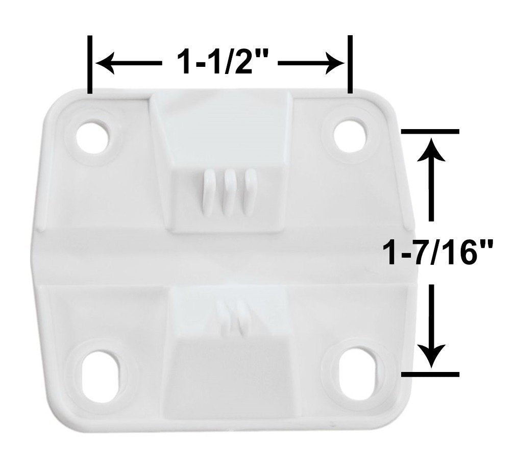 Coleman Cooler Replacement Hinges (2-Pack) Includes 2 Durable Plastic Hinges & 8 Mounting Screws Suitable for Assorted Coleman Cooler Models