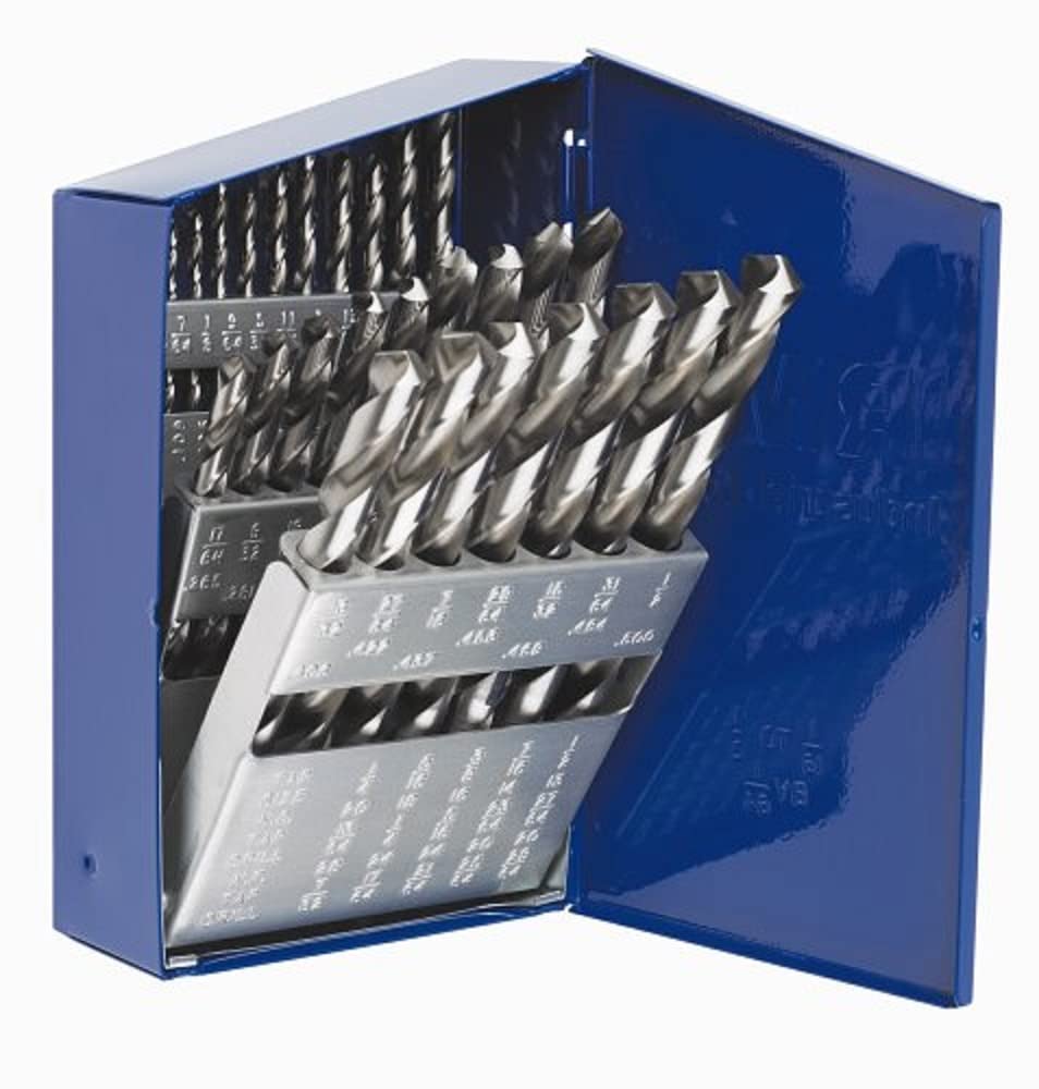 Irwin Tools IRWIN Drill Bit Set, Black Oxide, 29-Piece (60138)
