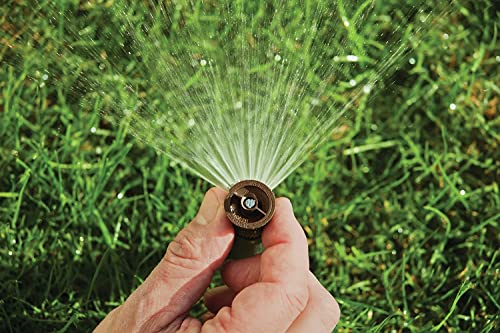 Rain Bird 1812AP Professional Pop-Up Sprinkler, Adjustable 0Â° - 360Â° Pattern, 8' - 15' Spray Distance, 12" Pop-up Height