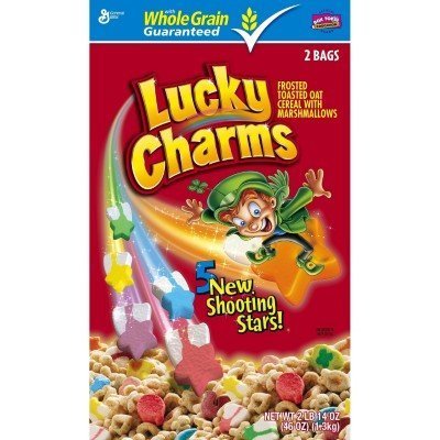 General Mills Lucky Charms Cereal 44 Ounce Value Bulk Box Cereal