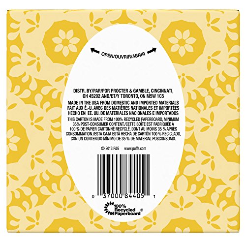 Puffs Basic Facial Tissues; 64 Count; 1 Cube Box (64 Tissues In Box)