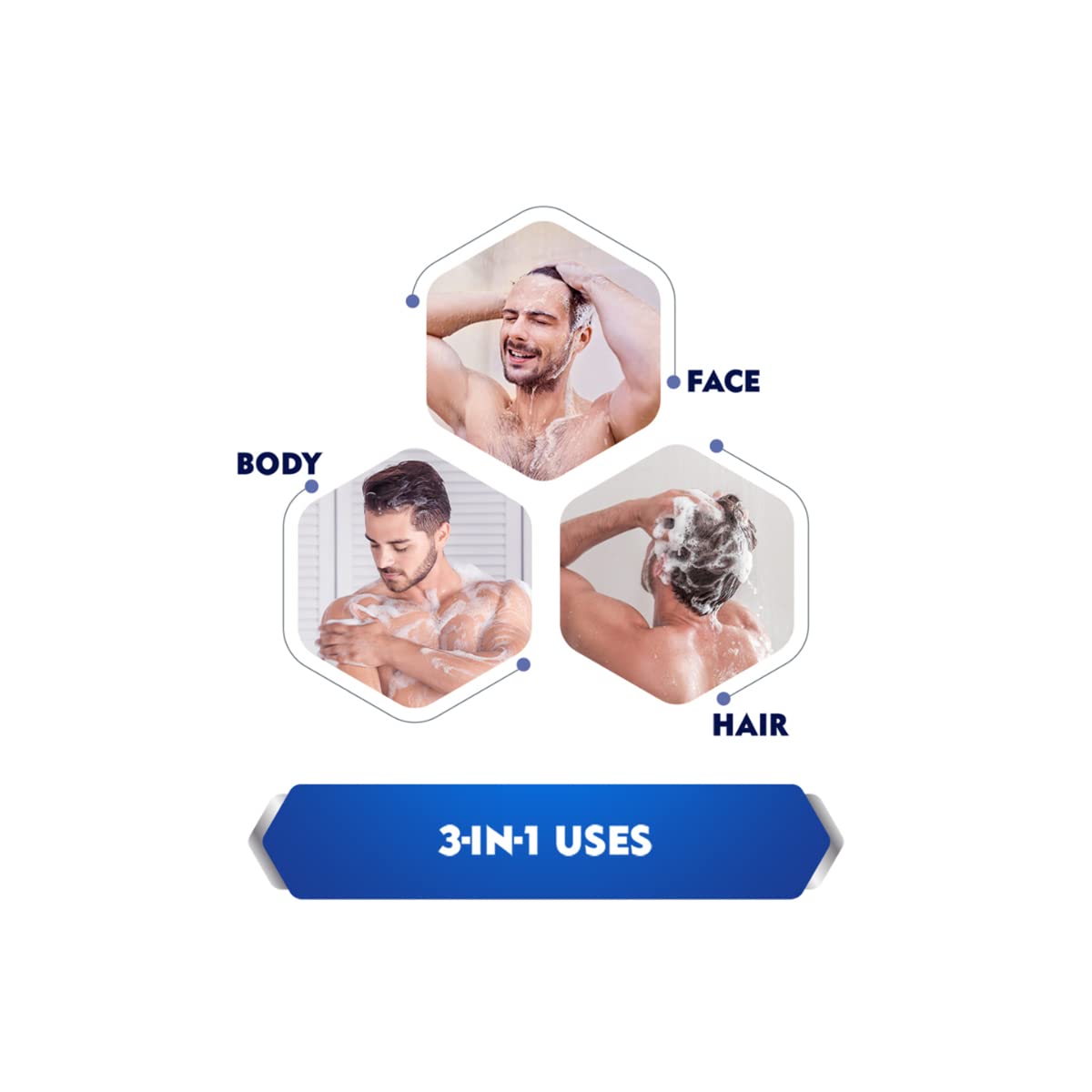 Nivea Active Clean Shower Gel, 500 g