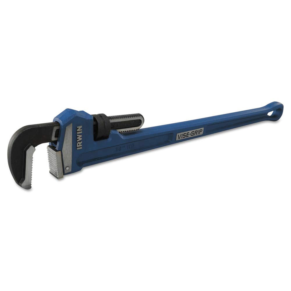 Irwin Tools IRWIN VISE-GRIP Pipe Wrench, Cast Iron, SAE, 5-Inch Jaw, 36-Inch Length (274107), Blue