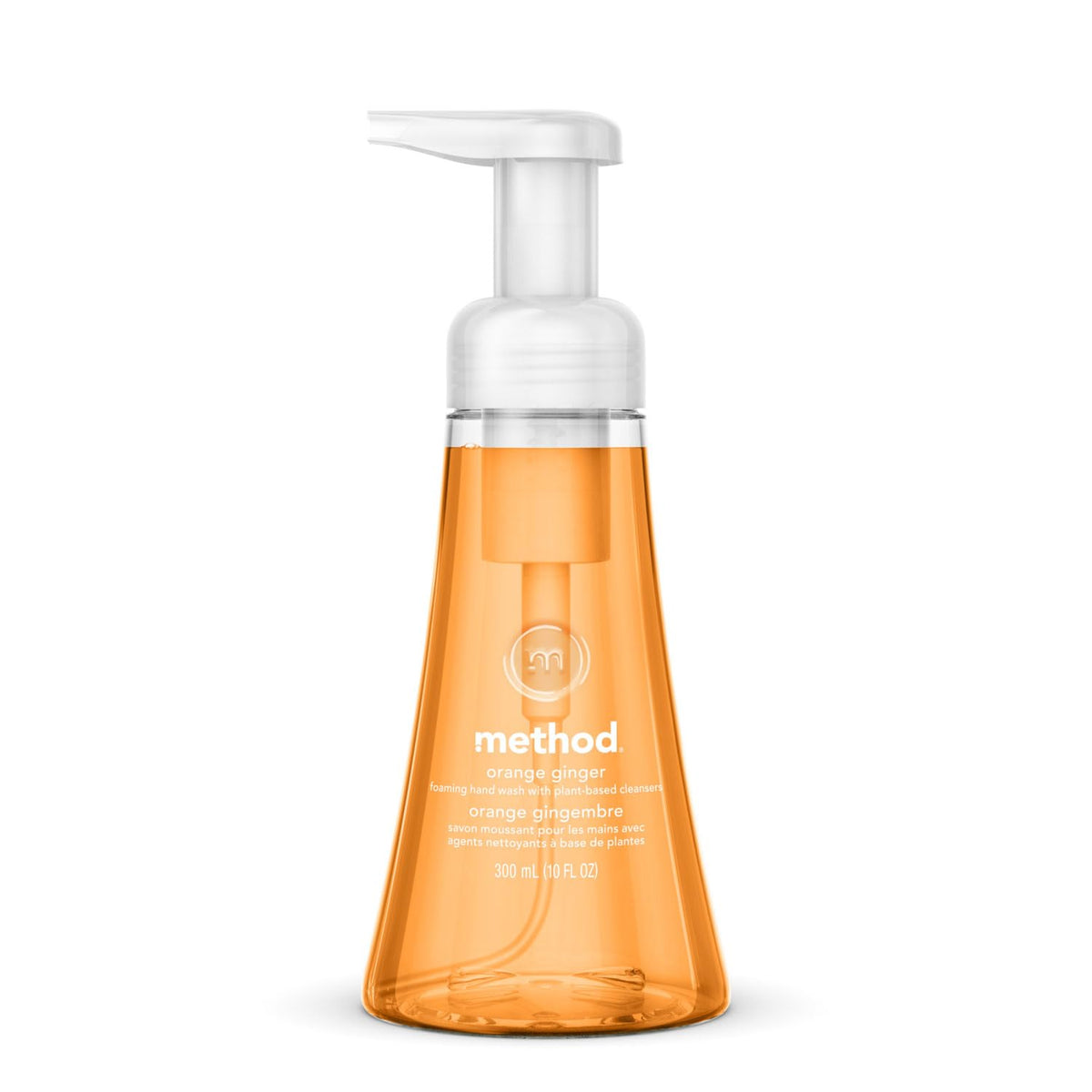 Foaming Hand Wash, Orange Ginger Scent, 10 oz