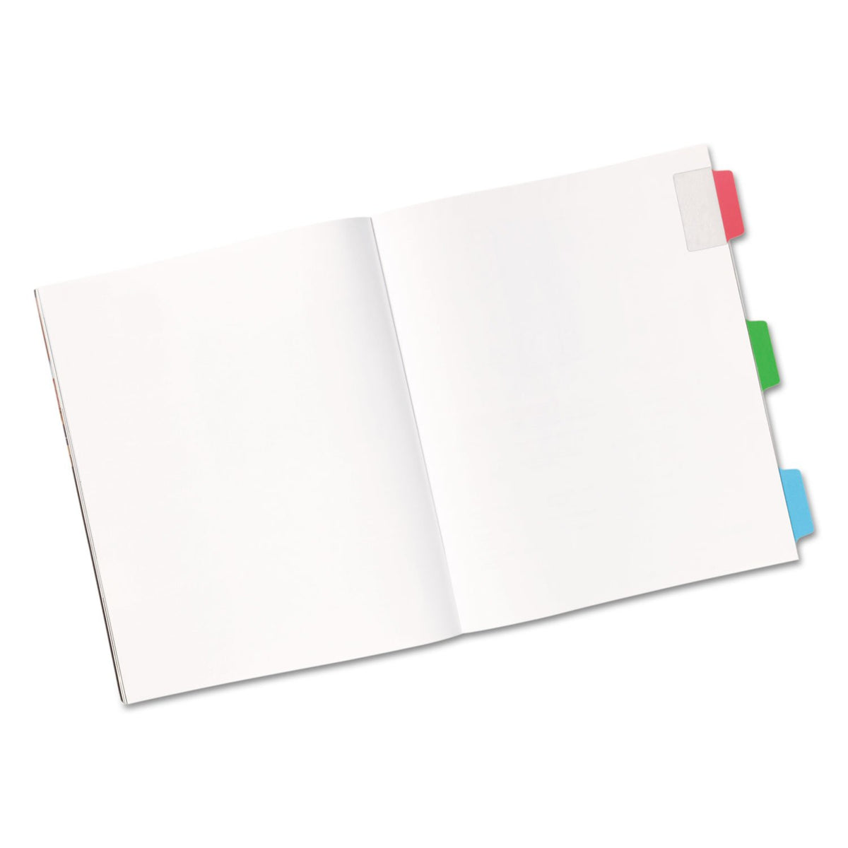 Avery Multiuse Ultra Tabs, 2" x 1.5", 2-Side Writable, Red/Blue/Green, 48 Repositionable Tabs (74757)