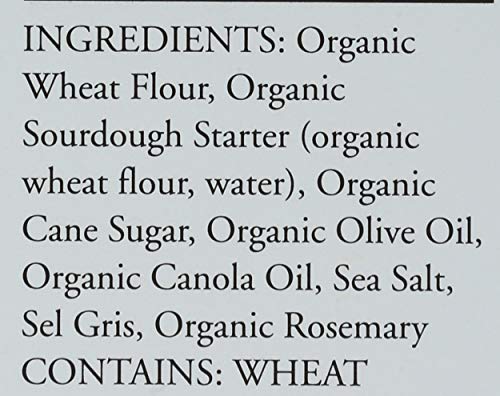 Rustic Bakery Flatbread, Rosemary, 6 oz