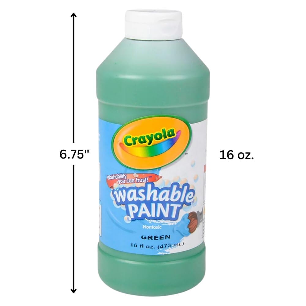 Crayola Washable Paint 16 oz. - Green