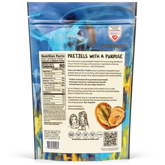 Pretzel Thins Sea Salt, 7.2 OZ.