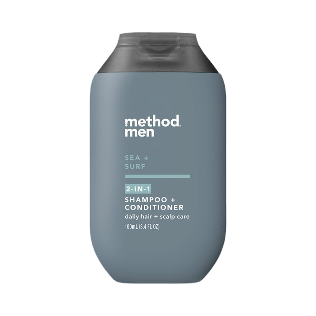 Method Men 2-in-1 Shampoo + Condtioner, Sea + Surf 3.4 Ounces.
