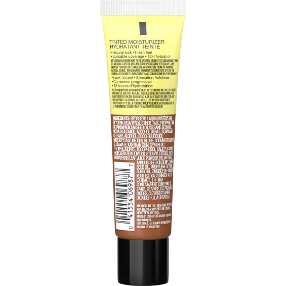 Maybelline Fit Me Tinted Moisturizer, Natural Coverage, Face Makeup, 368, 1 Count