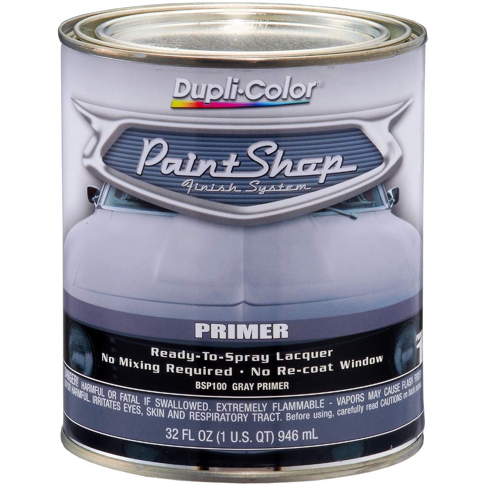 Paint Shop Finish System, Primer Grey, 32 oz. Quart (BSP100)