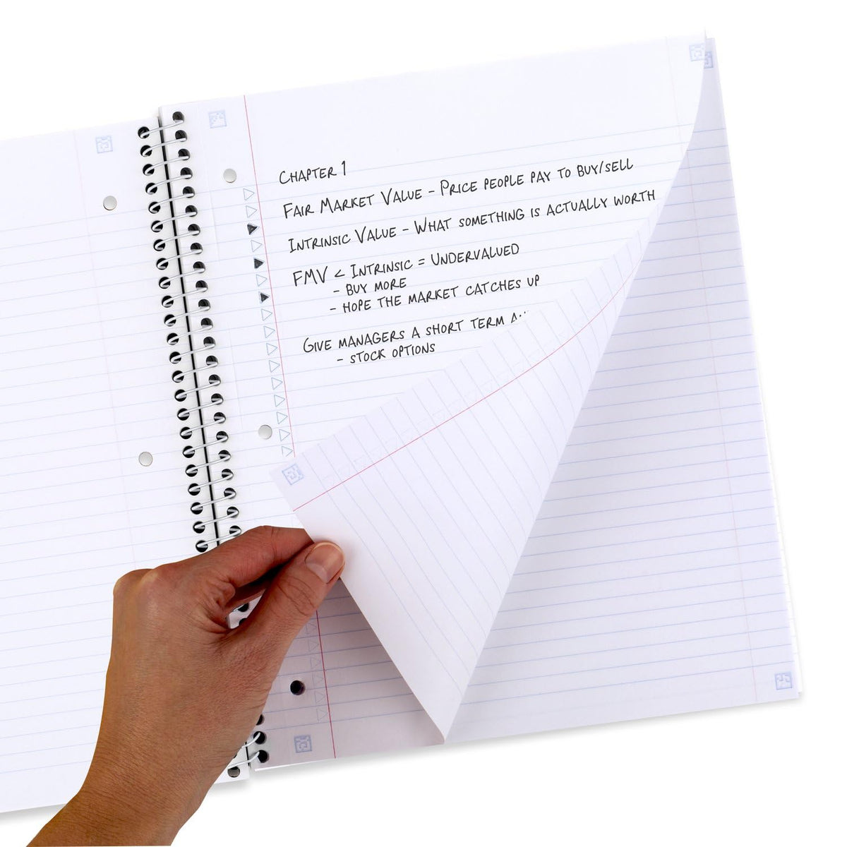 Five Star Spiral Notebooks + Study App, 2 Pack, 1 Subject, College Ruled, 8-1/2" x 11", 80 Sheets, Petals (820331F-ECM)