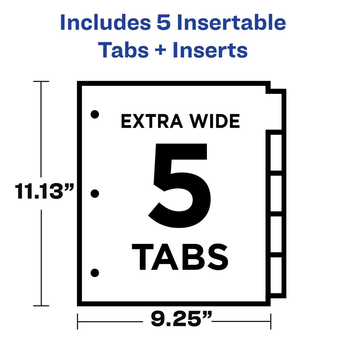 Avery Insertable Tab Index Dividers (AVE11220)