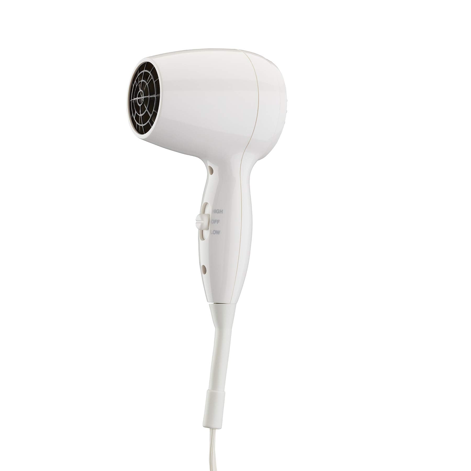 Conair Wall-Mount Hair Dryer, 1600W Hair Dryer with LED Night Light, Wall Mount Blow Dryer