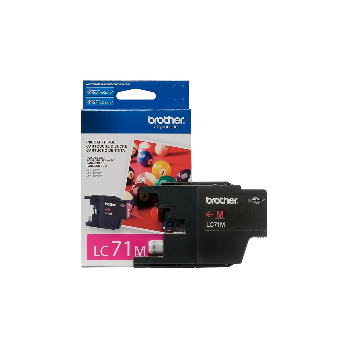 Brother Printer LC71M Standard Yield Magenta Ink