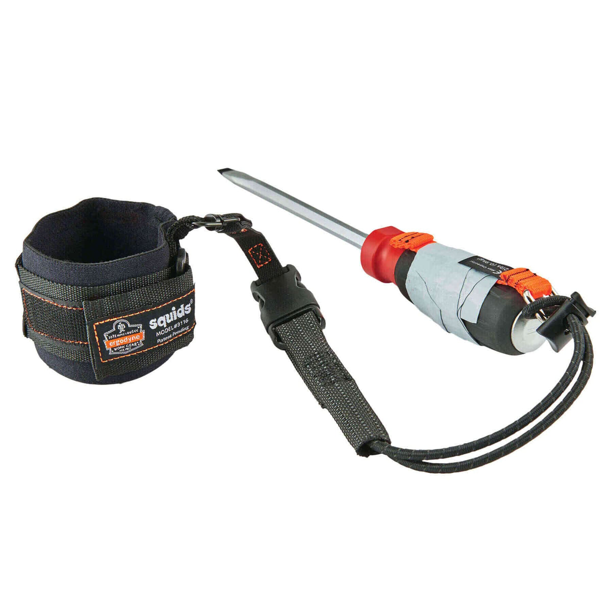 Ergodyne Squids 3192 Wrist Lanyard Tethering Kit - 3lb (1.4kg)