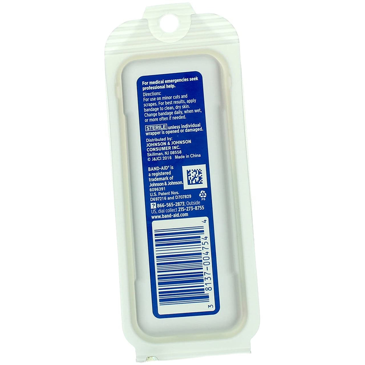 Band-Aid Clear Travel Pack 8 Count, Pack of 10