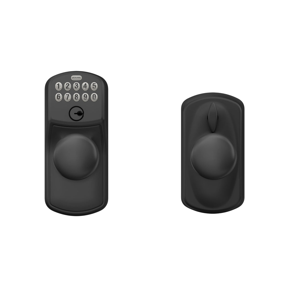 SCHLAGE FE595 622 PLY Keypad Entry with Flex Electronic Lock, Matte Black