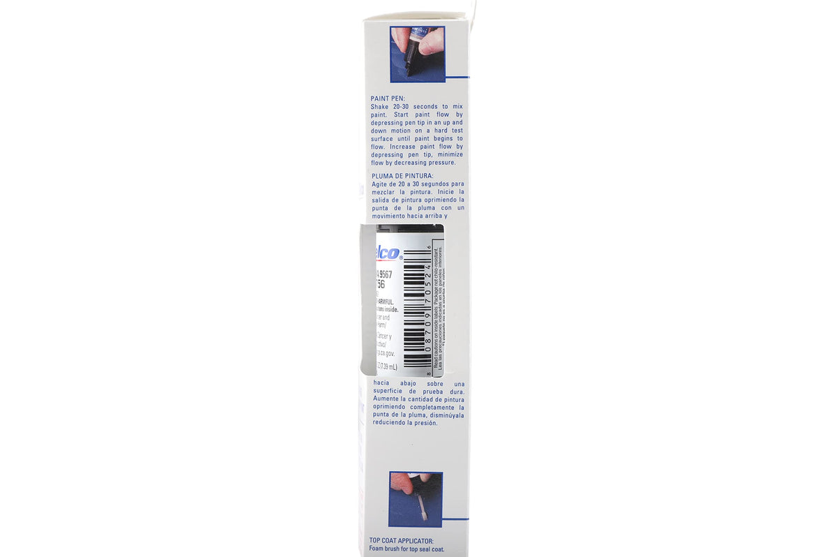 ACDelco 19329357 Arctic White (WA9567) Four-In-One Touch-Up Paint - Pen, 0.25 Fl Oz (Pack of 2)