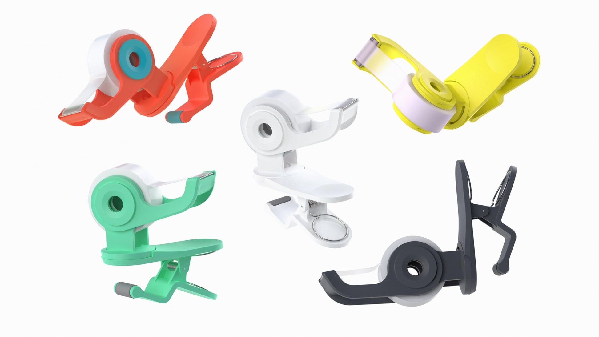 Scotch Desktop Tape Dispenser, Great for Gift Wrapping, 1 Dispenser (C19-CLIP-CCW)