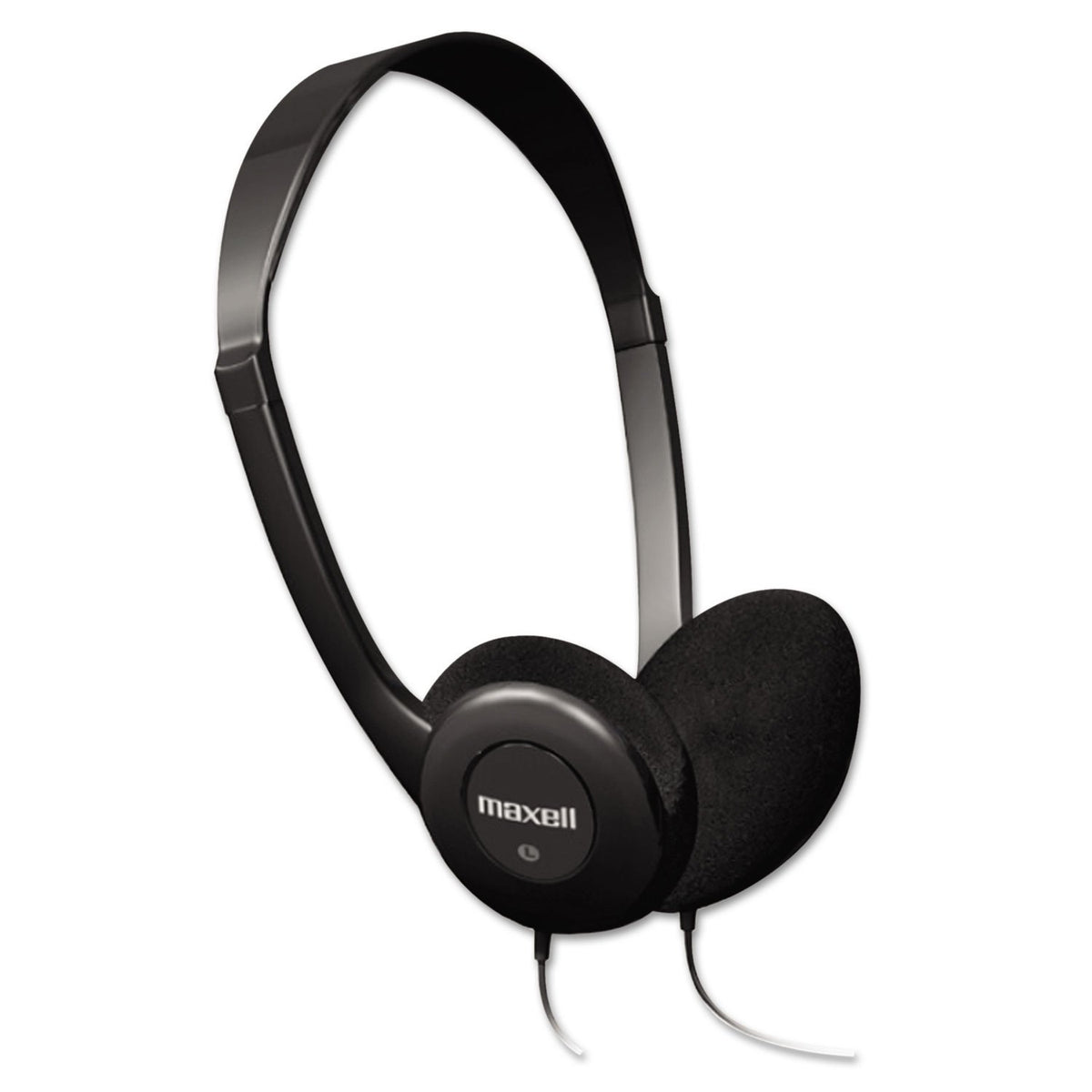 Maxell 190319 HP-100 Headphones, Black