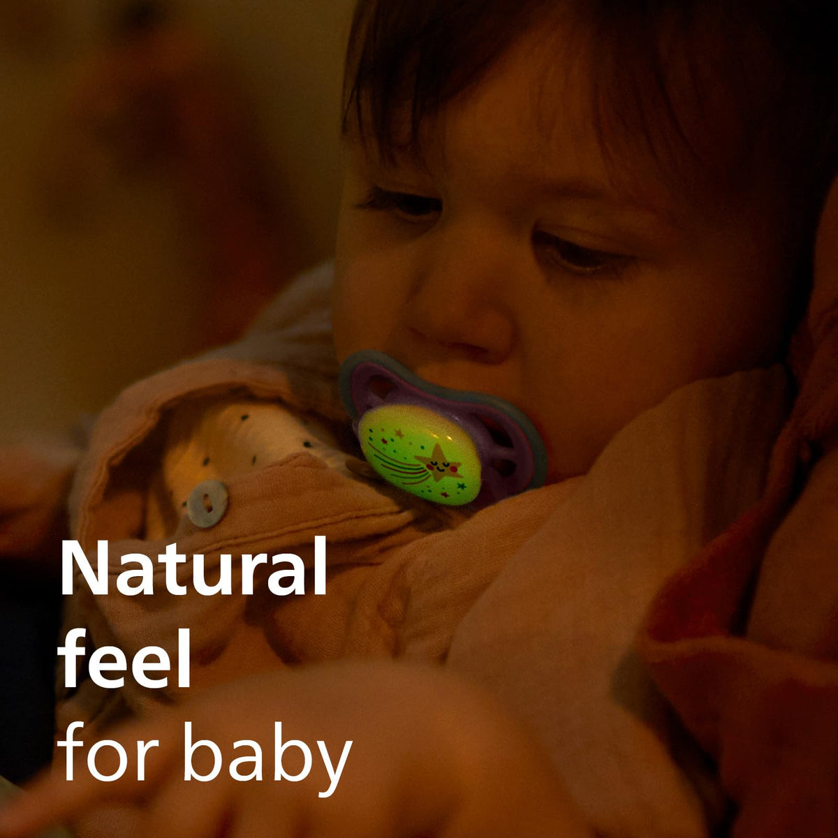 Philips Avent Ultra Air Pacifier 6-18m, Falling Star/Dreams, Nighttime, 4 Pack SCF376/09