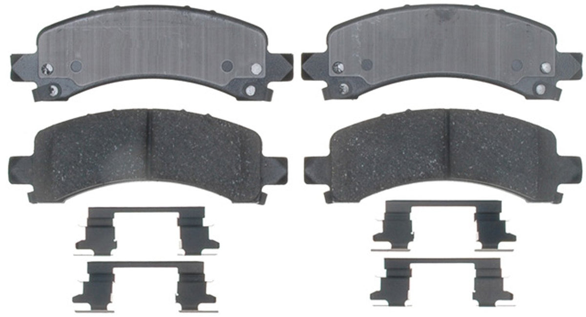 ACDelco Gold 17D974ACH Ceramic Rear Disc Brake Pad Set