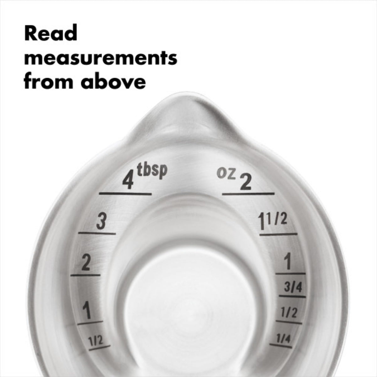 OXO SteeL Angled Measuring Jigger